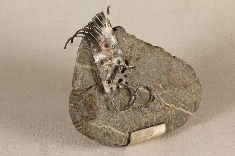 Scultura sul tema liberazione anni 50